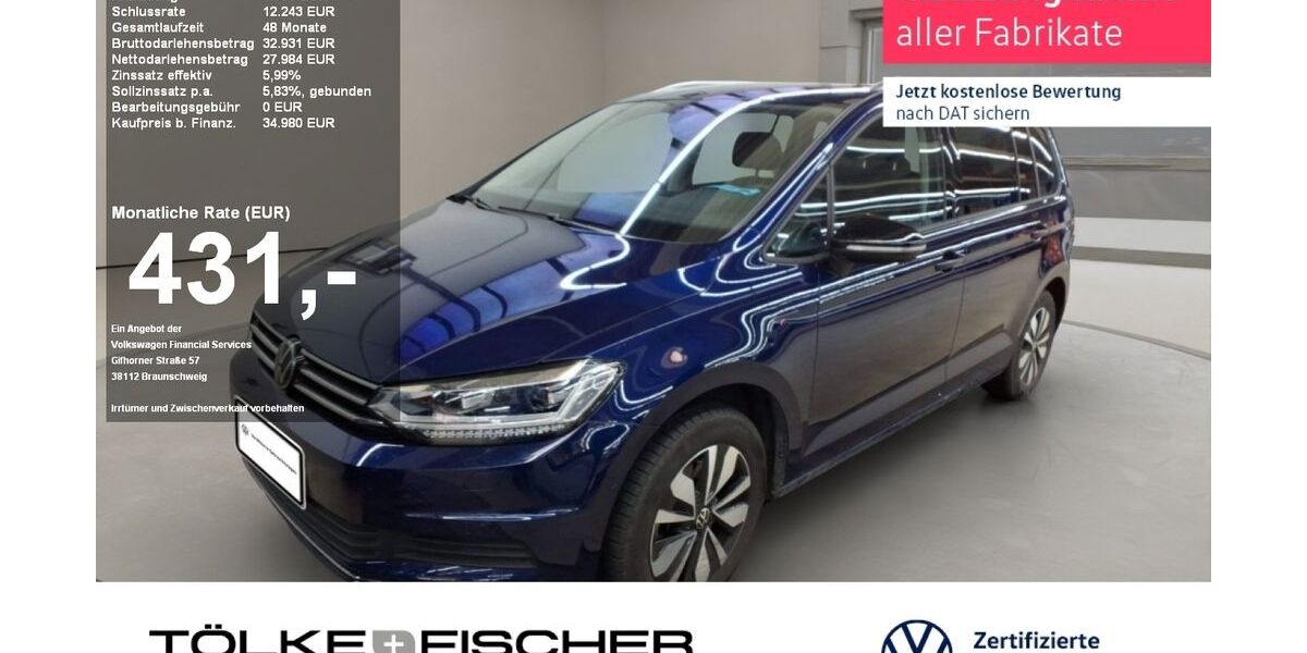 VW Touran 23.741 km 33.439 &euro; Krefeld 47805