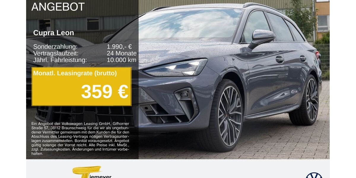Cupra Leon 9.999 km 35.880 &euro; Remscheid 42897