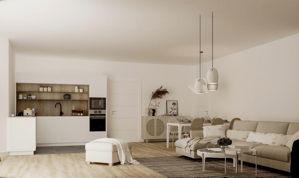 Erstbezug! Exklusive 3-Zimmer-Wohnung im 3. OG – hochwertiger Neubau in Stadtmitte 3 zimmer