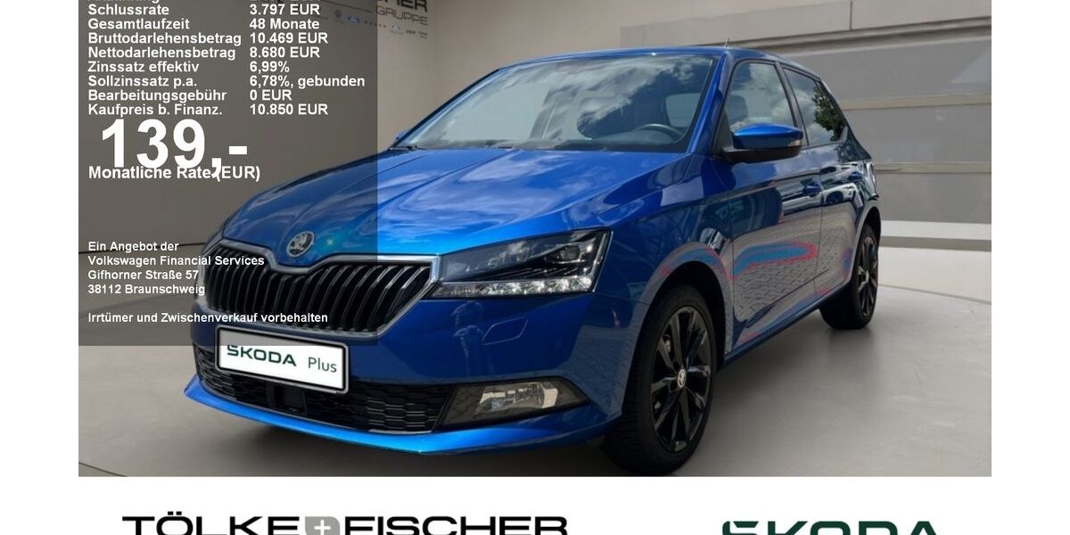 Skoda Fabia 93.200 km 10.850 &euro; Krefeld 47809