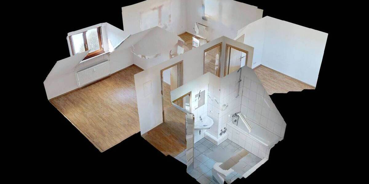 Etagenwohnung Leverkusen Opladen - 2 Zimmer, 53 m&sup2;, 435&euro; | Angebot:26306762