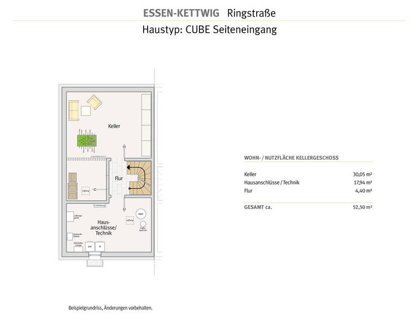 Lichtdurchflutetes, modernes Reiheneckhaus (Neubau) in schöner Wohnlage von Essen-Kettwig!