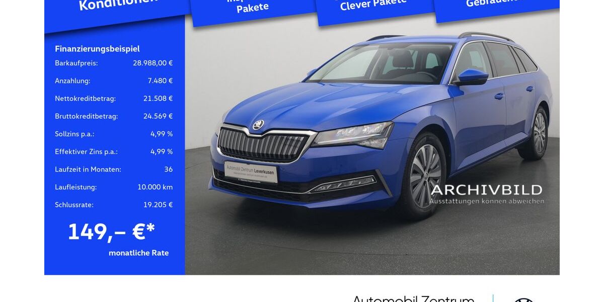Skoda Superb 17.588 km 28.988 &euro; Leverkusen 51379
