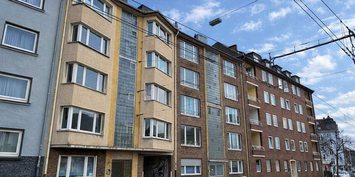 Etagenwohnung Düsseldorf Bilk - 2 Zimmer, 60 m&sup2;, 870&euro; | Angebot:25708233