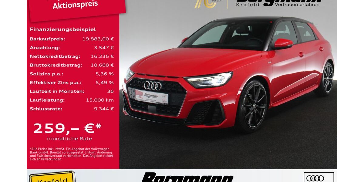 Audi A1 42.760 km 19.883 &euro; Krefeld 47803