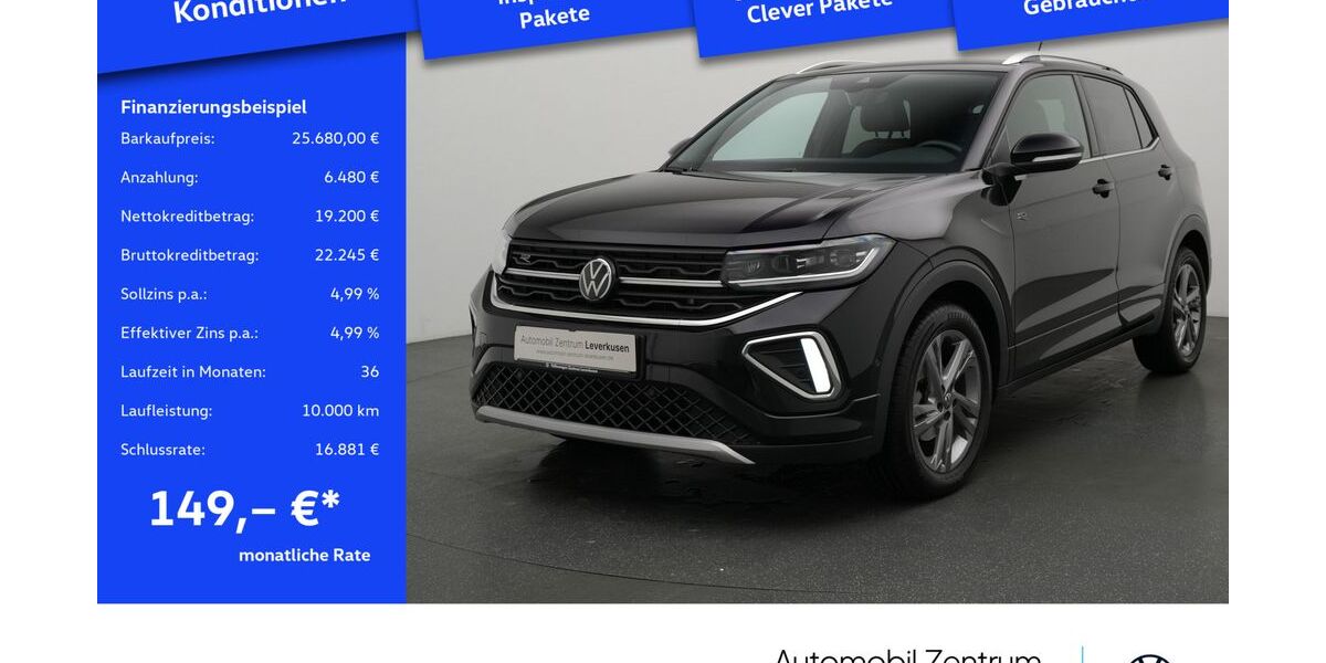 VW T-Cross 18.772 km 25.380 &euro; Leverkusen 51379
