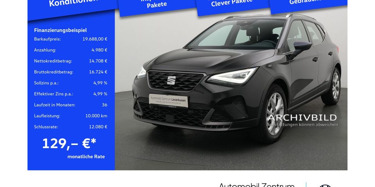 Seat Arona 14.061 km 19.688 &euro; Leverkusen 51379
