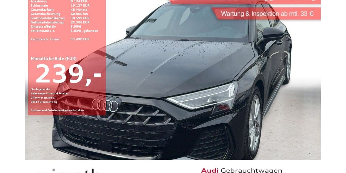 Audi A3 19.891 km 32.720 &euro; Moers-Hülsdonk 47441