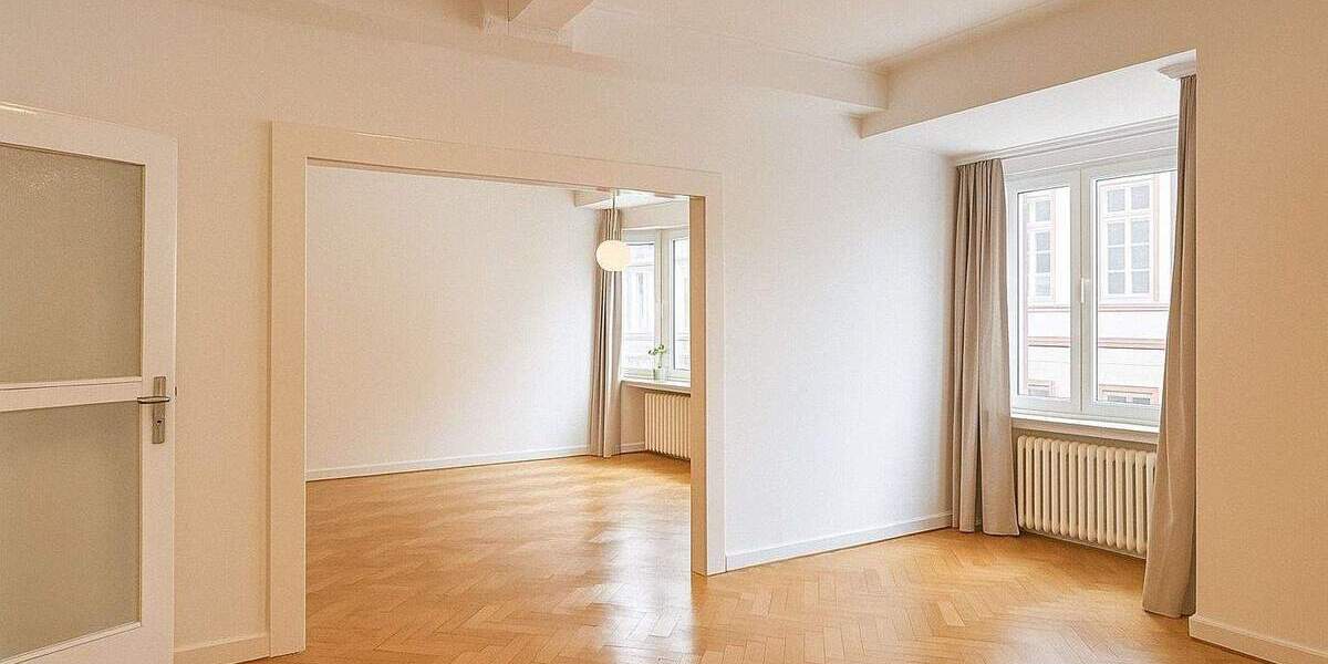 Etagenwohnung Düsseldorf Carlstadt - 3 Zimmer, 90 m&sup2;, 499.000&euro; | Angebot:25683648