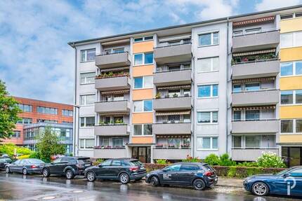Gut geschnittene 3 Zimmer-Wohnung nach Bedarf zur 4 Zimmer-Wohnung erweiterbar