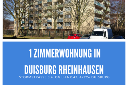 Wohnung zum Mieten in Duisburg 301,71 € 43.79 m²