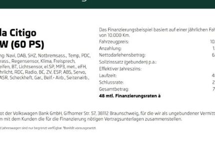 Skoda Citigo 46.557 km 7.890 &euro; Mülheim 45478