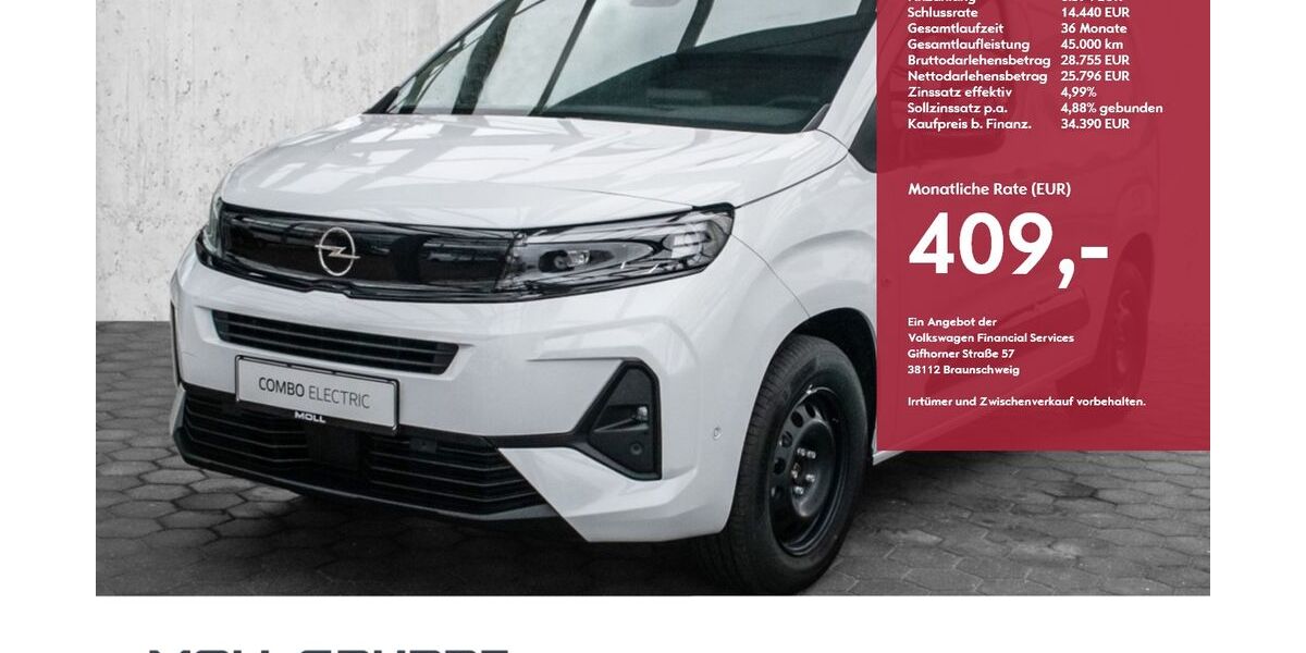 Opel Combo 1.500 km 31.990 &euro; Kaarst 41564