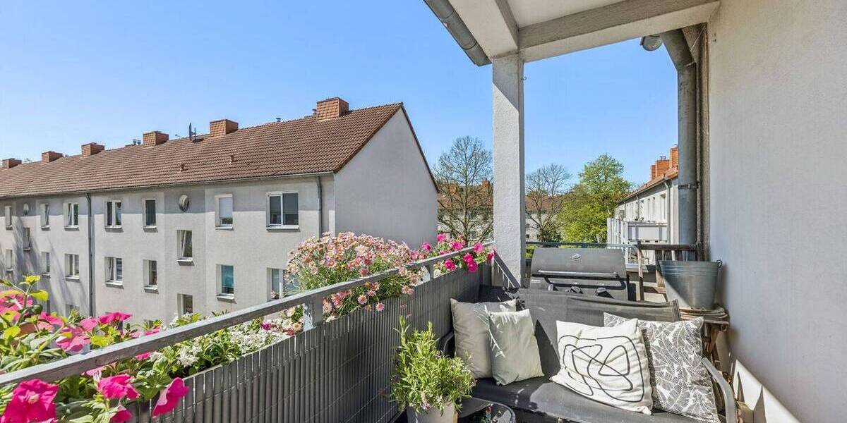 Etagenwohnung Düsseldorf / Holthausen Holthausen - 3 Zimmer, 59 m&sup2;, 235.000&euro; | Angebot:26544392