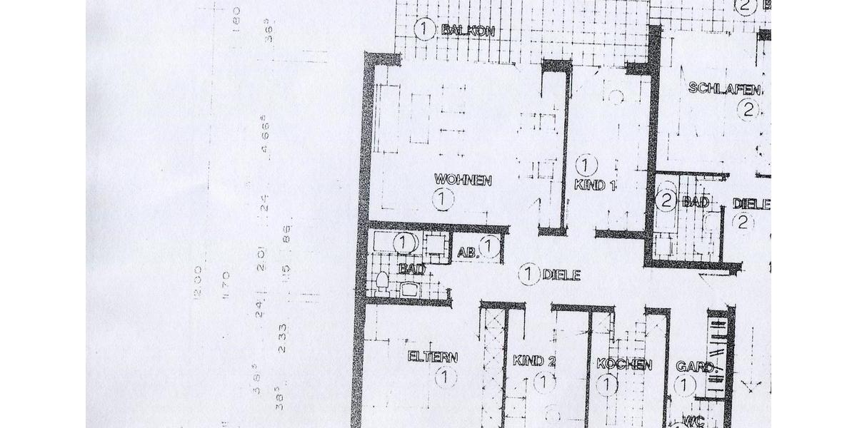Etagenwohnung Mönchengladbach Süd - 5 Zimmer, 99 m&sup2;, 185.000&euro; | Angebot:24611481