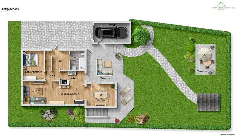 Einfamilienhaus Düsseldorf Urdenbach - 5 Zimmer, 129 m&sup2;, 790.000&euro; | Angebot:25391428