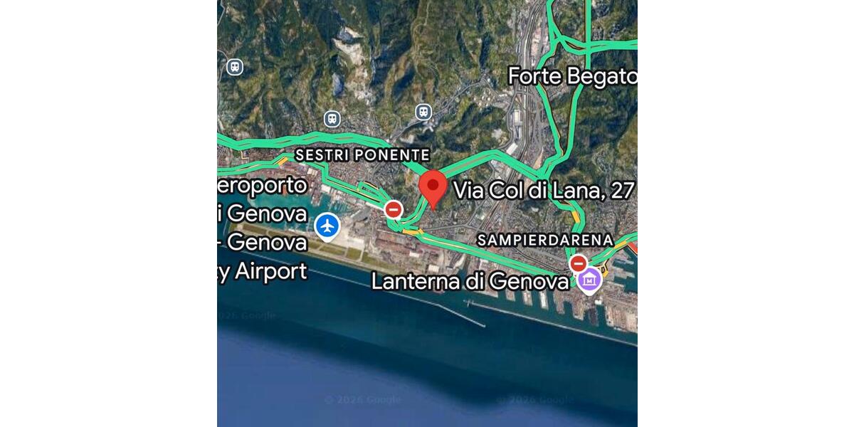 Provisionsfreie Wohnung in Genua mit Meerblick 2 zimmer