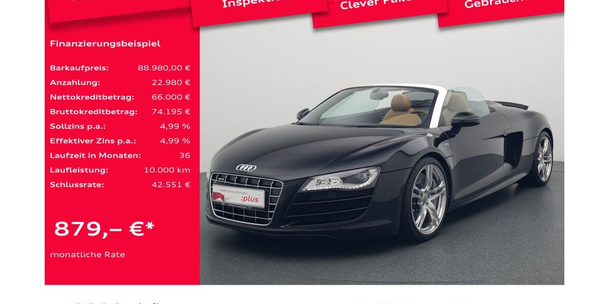 Audi R8 42.154 km 86.480 &euro; Leverkusen 51373