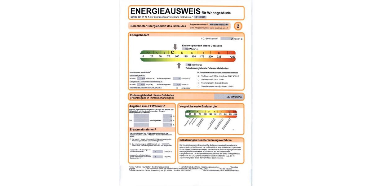Etagenwohnung Remscheid - 2.5 Zimmer, 56 m&sup2;, 109.950&euro; | Angebot:26226757