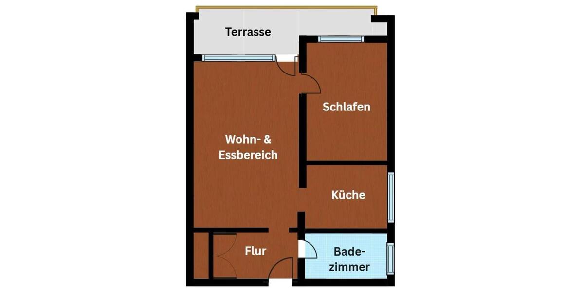 Etagenwohnung Velbert Velbert-Mitte - 2.5 Zimmer, 64 m&sup2;, 189.000&euro; | Angebot:24867581