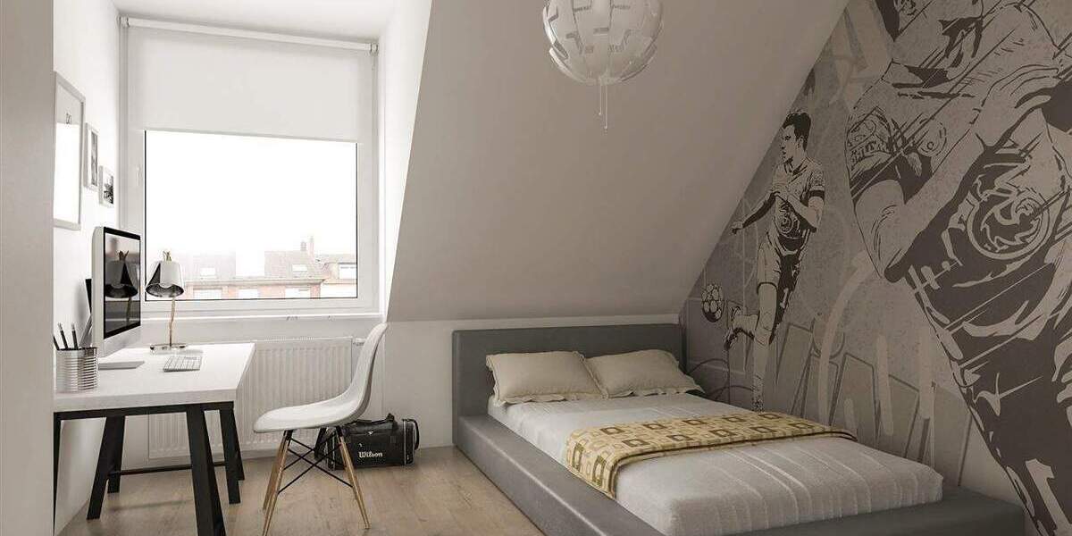 3-Zimmer-Wohnung mit Ausbaureserve auf 4 Zimmer 4 zimmer