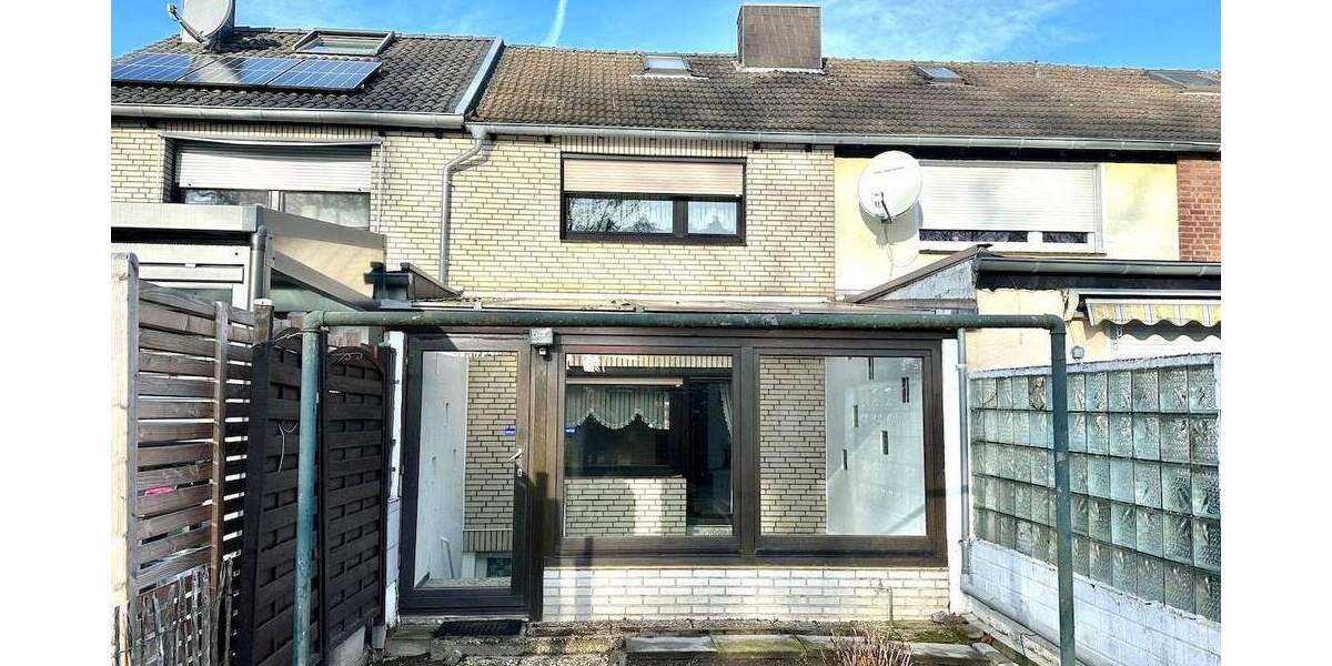 Gut geschnittenes Reihenhaus mit schönem Sonnengarten 3 zimmer