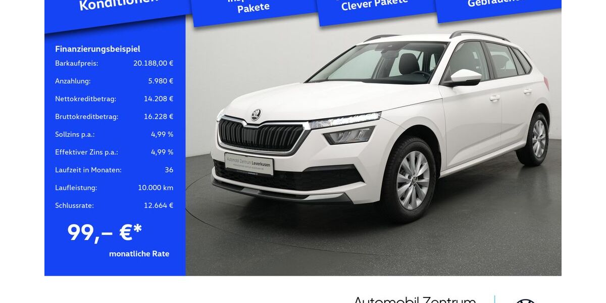Skoda Kamiq 108.446 km 19.880 &euro; Leverkusen 51379