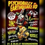 Psychobilly Earthquake No. 10 | Tagesticket Samstag