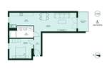 Etagenwohnung Düsseldorf Benrath - 2 Zimmer, 66 m&sup2;, 399.900&euro; | Angebot:25957953