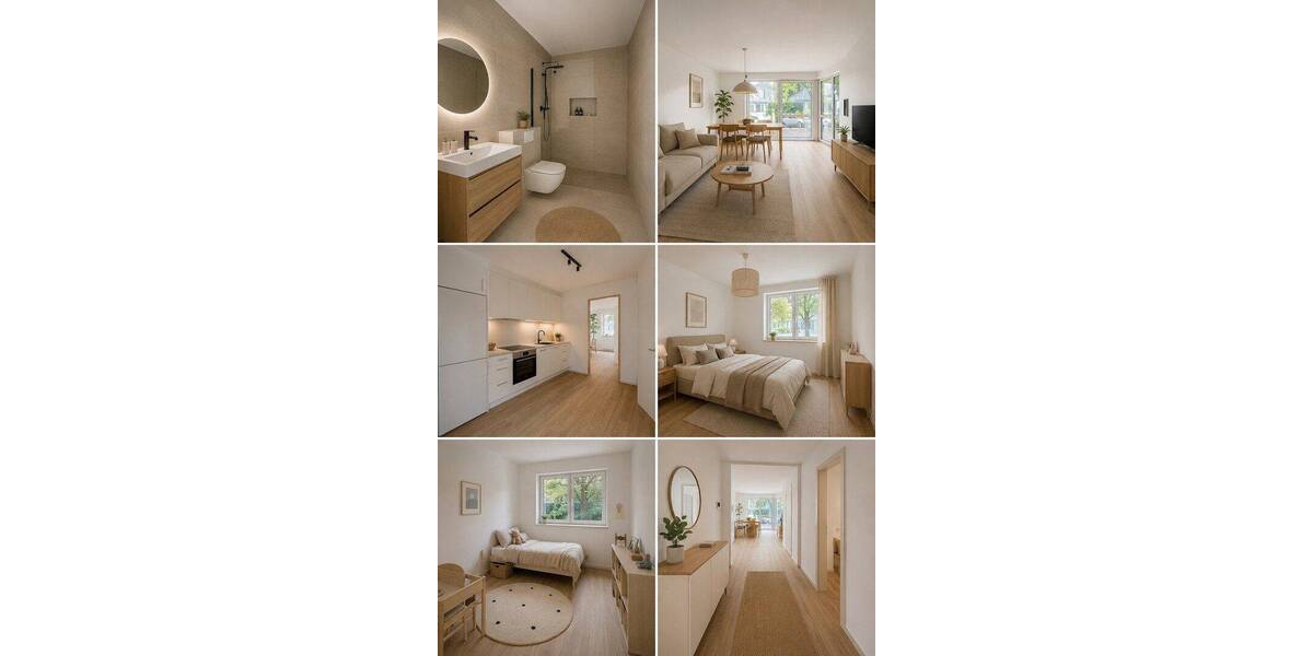 Etagenwohnung Viersen Stadtmitte - 1 Zimmer, 40 m&sup2;, 650&euro; | Angebot:26903131