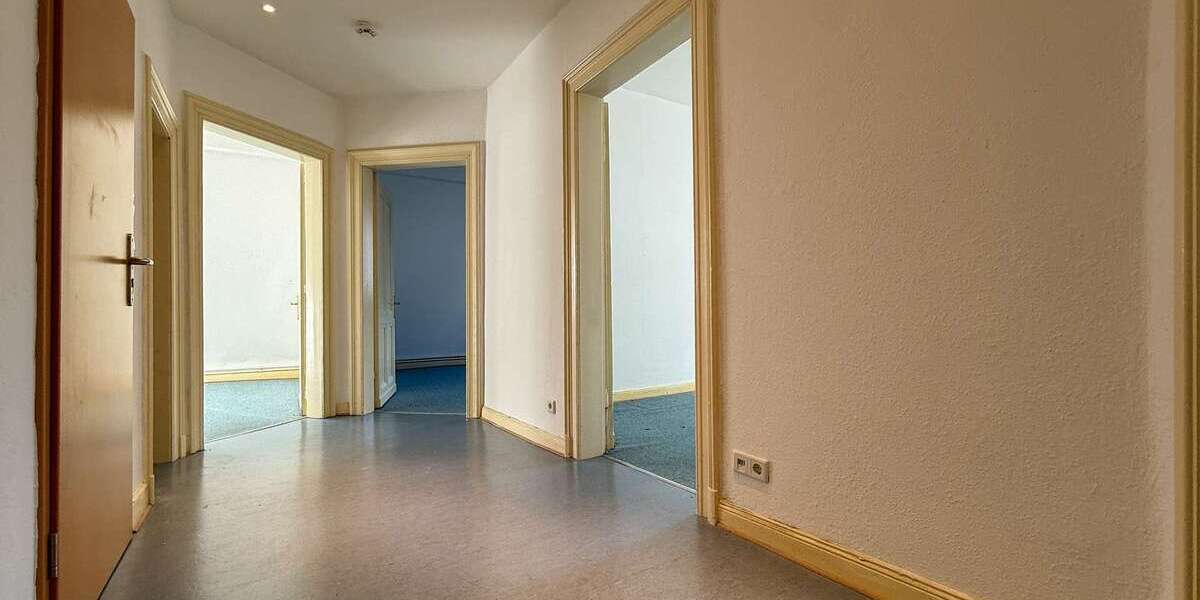 Etagenwohnung Wuppertal Elberfeld - 4 Zimmer, 105 m&sup2;, 1.000&euro; | Angebot:26763394