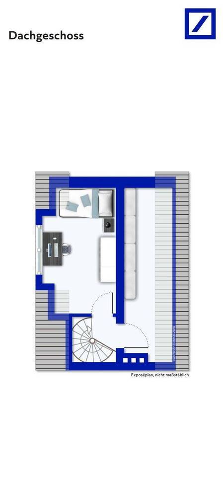 4-Zimmer-MaisonetteWohnung über zwei Ebenen, mit Balkon und Seeblick in ruhiger Wohnlage.