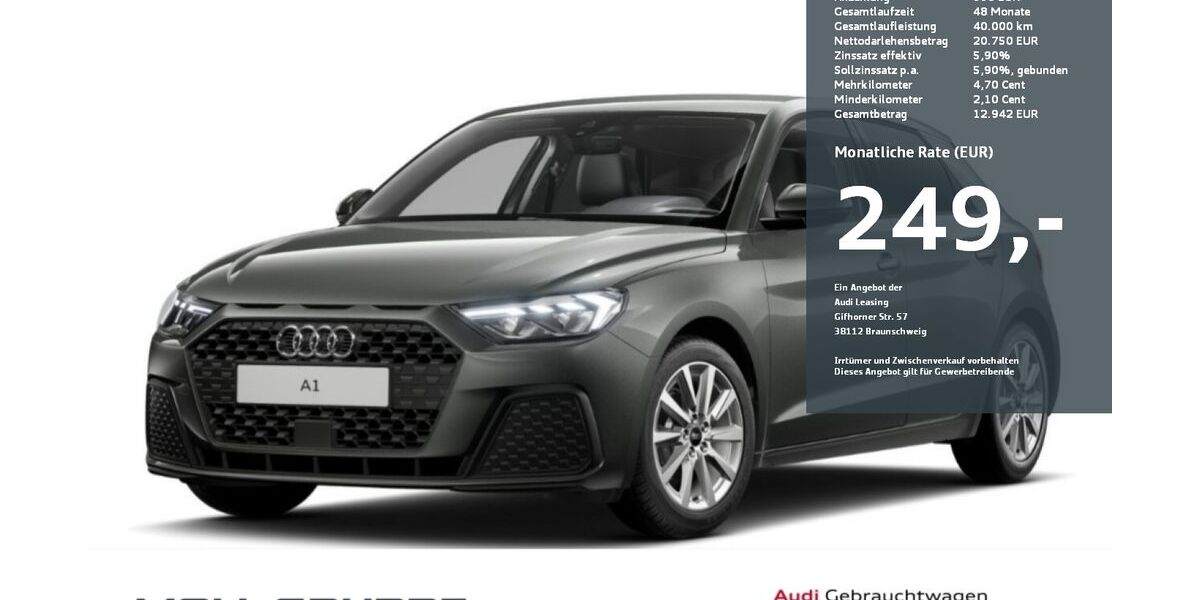 Audi A1 10.000 km 25.990 &euro; Düsseldorf 40549