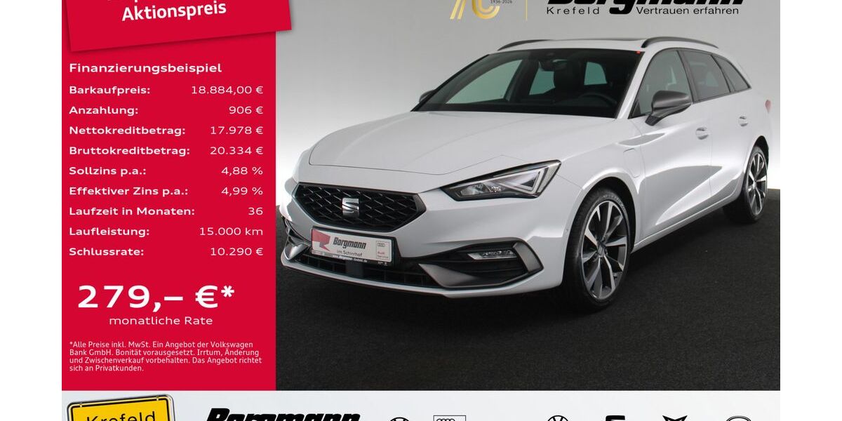Seat Leon 100.543 km 18.884 &euro; Krefeld 47803
