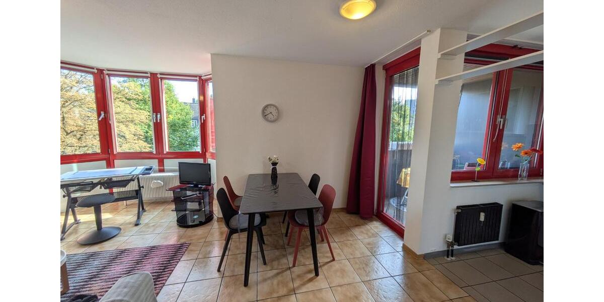 Voll möblierte Einzimmerwohnung in Krefeld-Bockum 1 zimmer