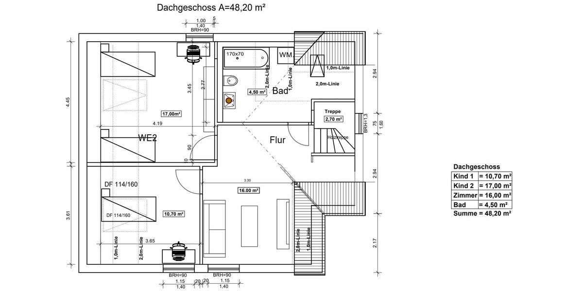4 Zimmer Maisonette Erstbezug und Kernsanierung mit Energie­effizienz­klasse A 4 zimmer