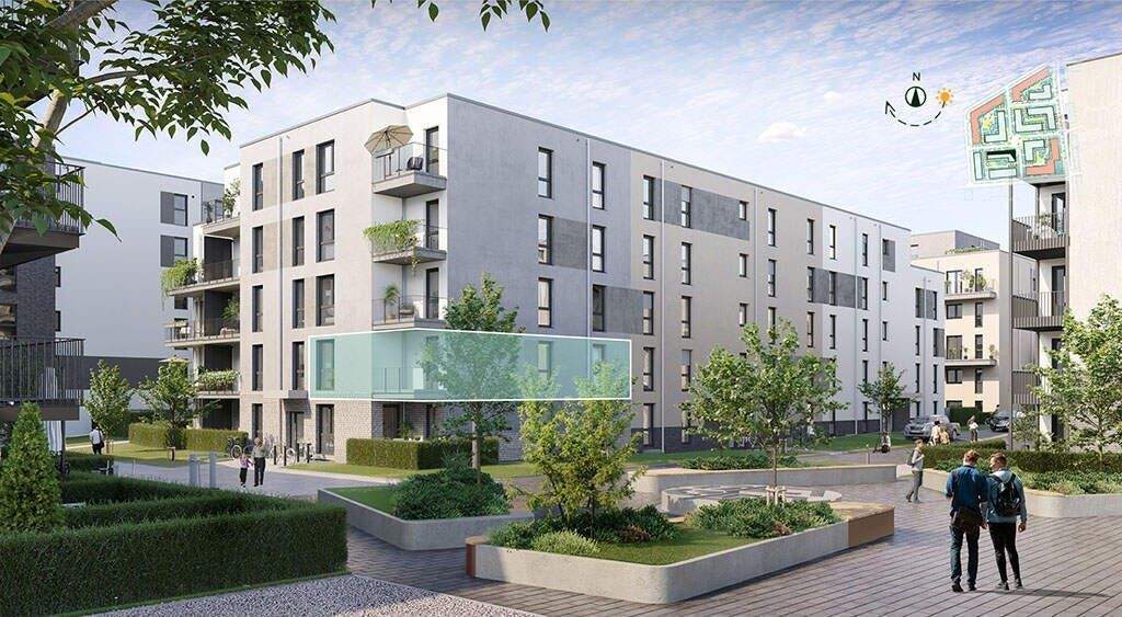 Barrierefreie 4- Zimmer-Eigentumswohnung mit Loggia und Gäste-WC 4 zimmer