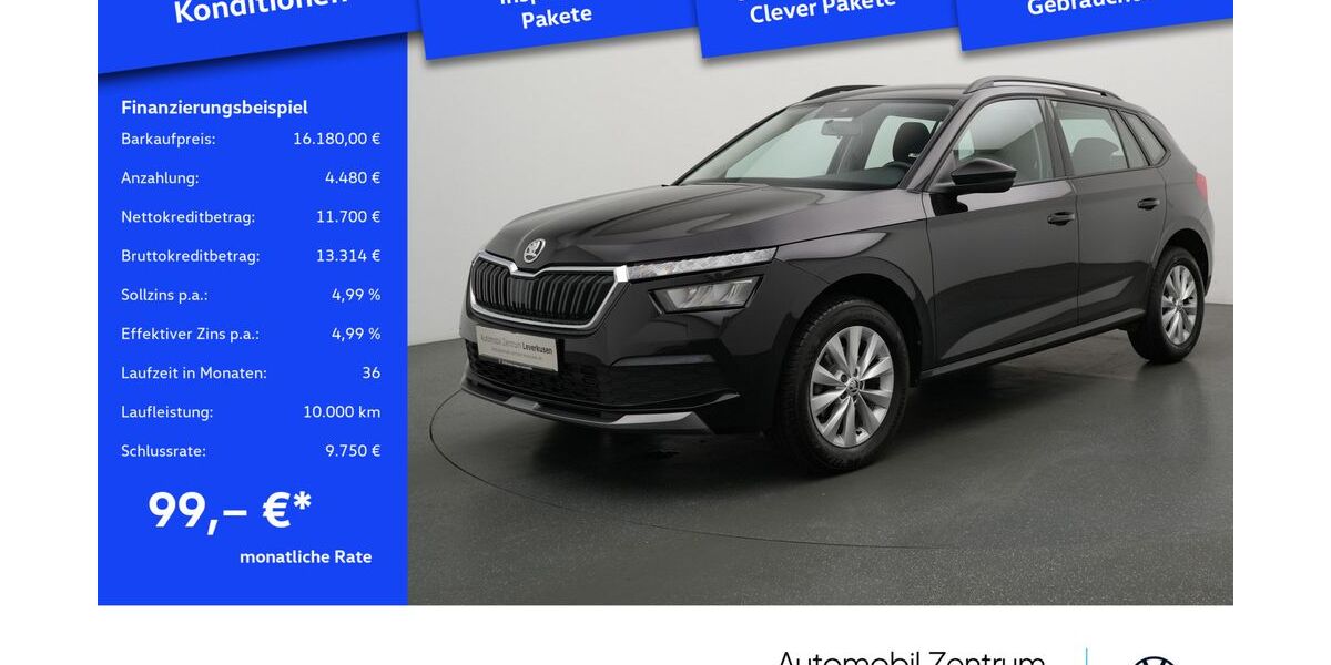 Skoda Kamiq 102.116 km 14.880 &euro; Leverkusen 51379