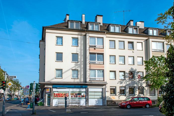 Etagenwohnung Düsseldorf Oberbilk - 2 Zimmer, 39 m&sup2;, 515&euro; | Angebot:26459050