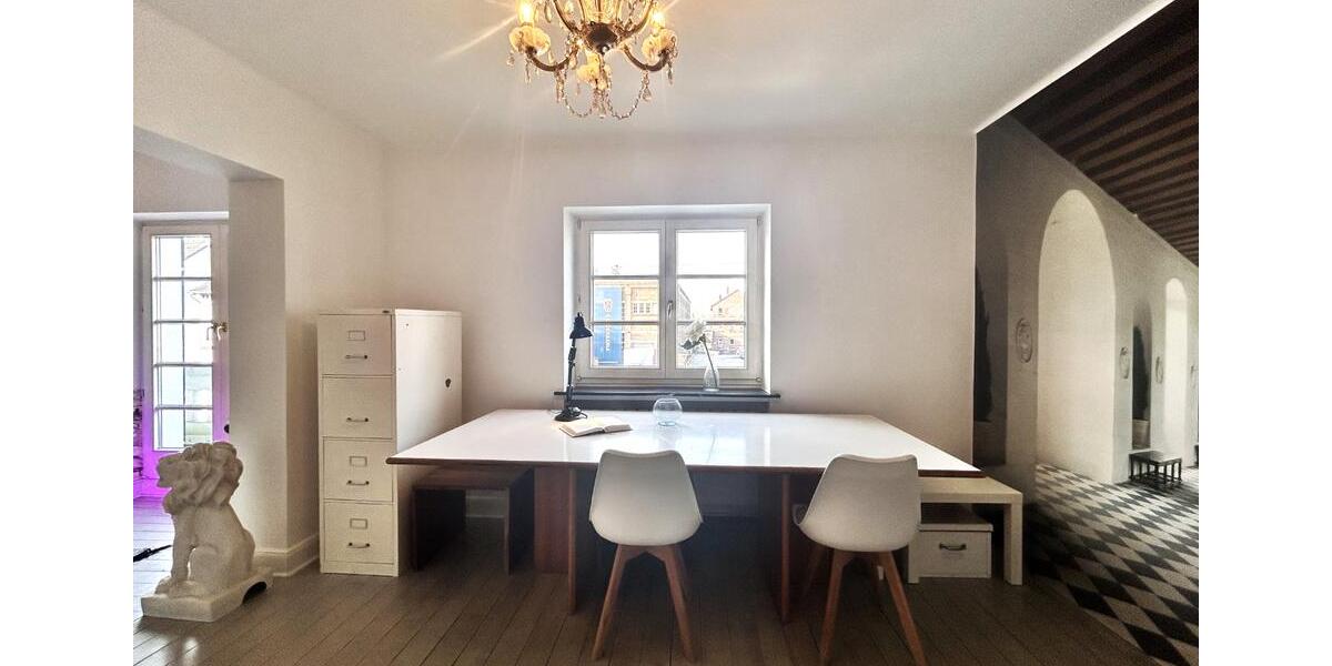 Privates Kulturhaus: Mehrraum-Eventfläche über Etagen, möbliert zimmer