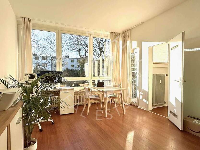 Gemütliches Pendler-Apartment mit Balkon in Oberkassel - Einbauküche inklusive 1 zimmer