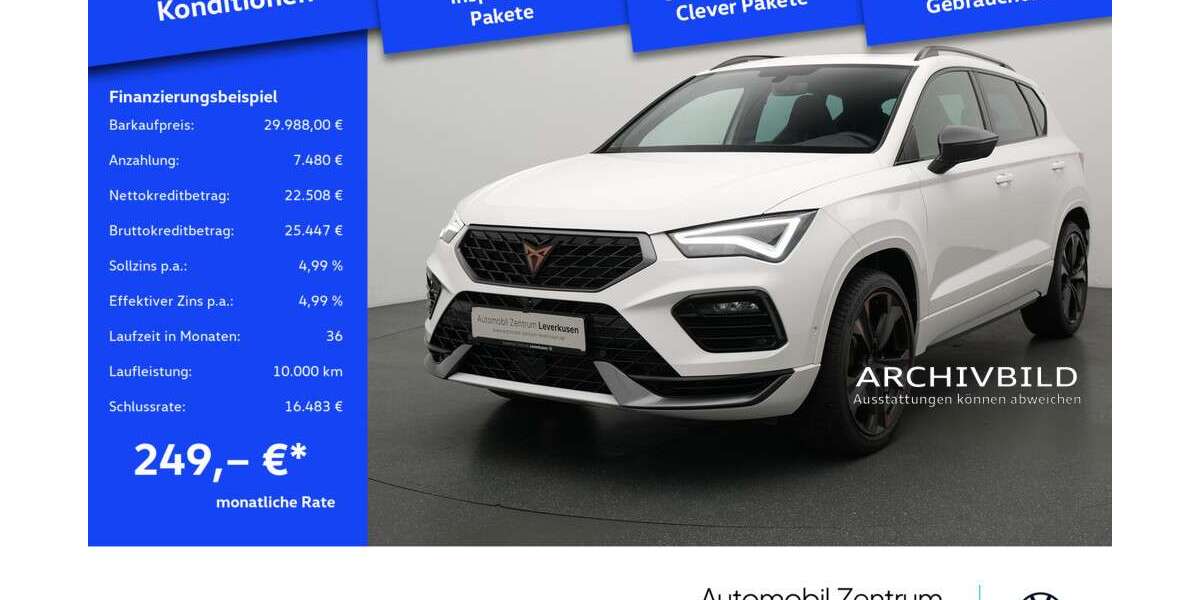 Cupra Ateca 25.541 km 29.988 &euro; Leverkusen 51379
