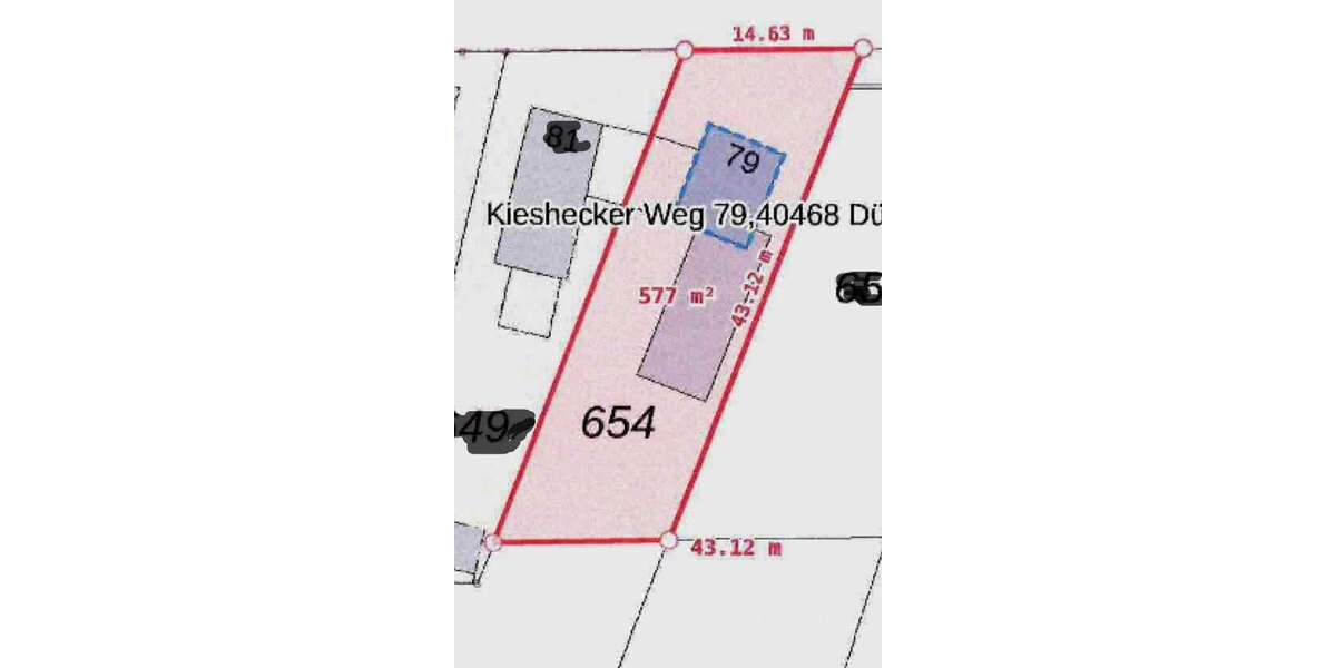 Grundstück Düsseldorf Stadtbezirk 6 - 600.000&euro; | Angebot:26557158