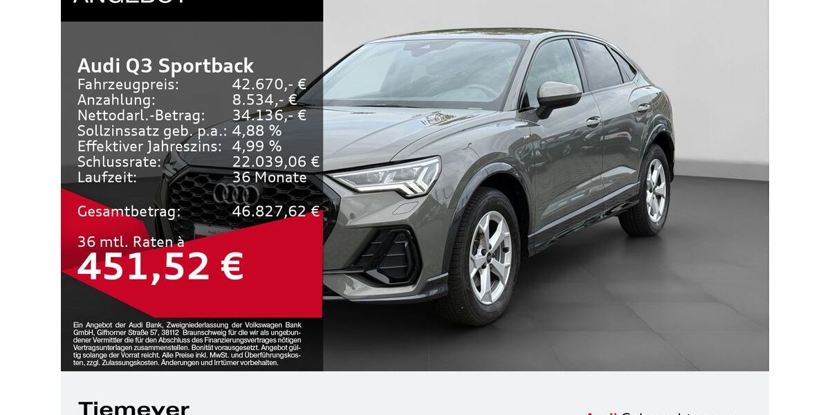 Audi Q3 21.359 km 41.460 &euro; Oberhausen 46047