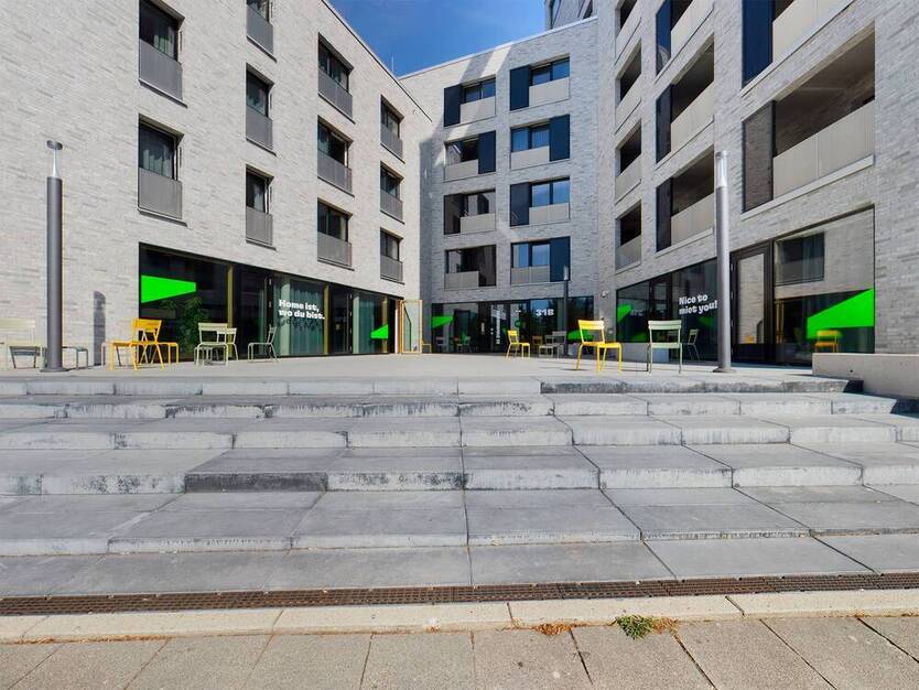 DIE ZimmerEI | Möbliertes Apartment am Campus Deutz für Studierende + Auszubildende | Large Bude