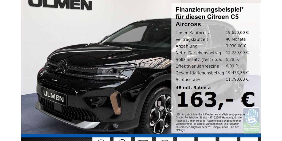 Citroen C5 Aircross 29.248 km 19.650 &euro; Düsseldorf 40233