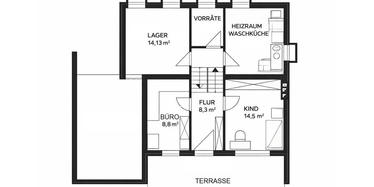 Freistehendes Architektenhaus in grüner Lage 5 zimmer