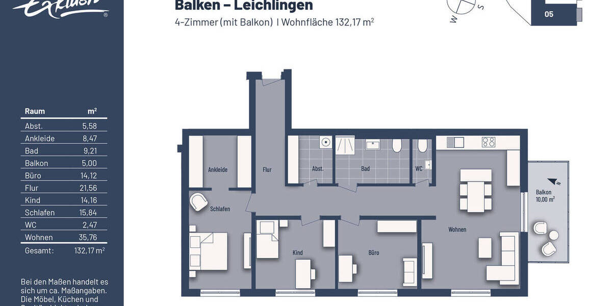*Gemütlich und attraktiv mit Balkon und Stellplatz* 4 zimmer