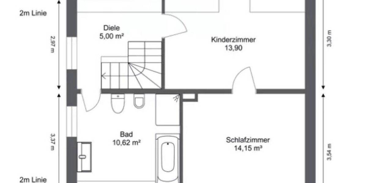 Einfamilienhaus, ideal zum Wohnen, arbeiten oder für die Familie 3 zimmer