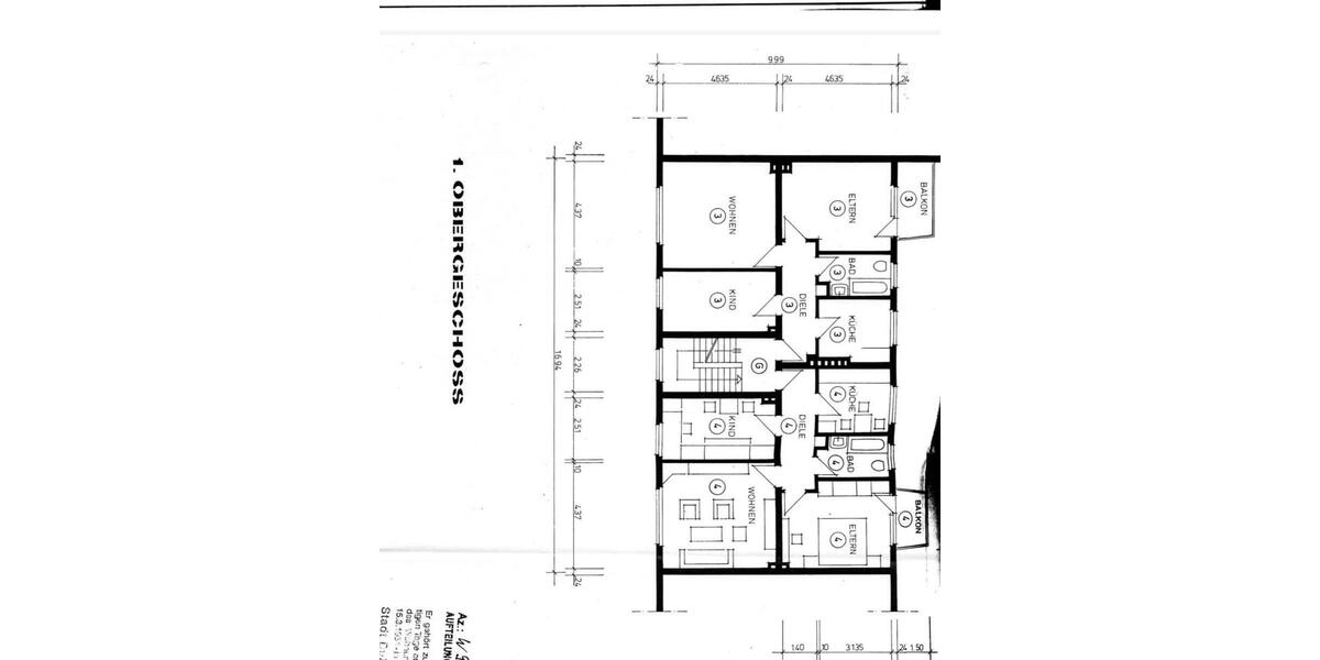 Etagenwohnung mit eigener Garten und Stellplatz 3.5 zimmer